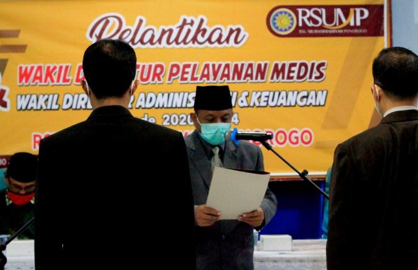  PDM Lantik Wakil Direktur RSU Muhammadiyah Ponorogo