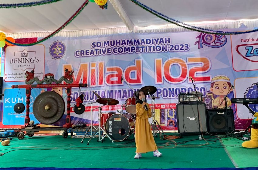  Kemeriahan Milad ke 102 SD Muhammadiyah Ponorogo