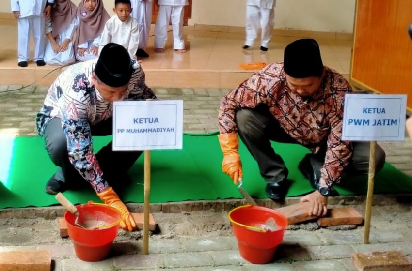  PP Muhammadiyah Letakkan Batu Pertama Gedung MI Muh Sooko
