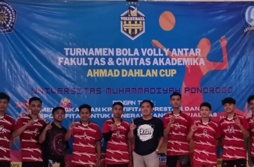  FAI Umpo Sukses Juarai Turnamen Bola Volly Ahmad Dahlan Cup 2023