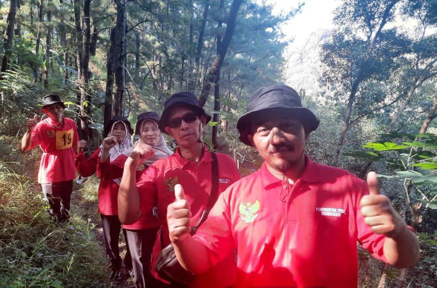  Semarak HUT ke-80 RI, Kecamatan Slahung Gelar Lomba Lintas Alam Beregu