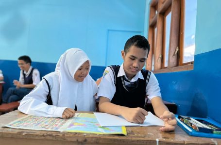 Dokumentasi Siswa Sekolah Inklusi. (TMC/Ismini).
